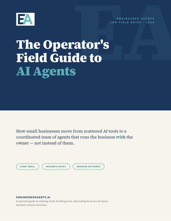 The Operator’s Field Guide to AI Agents — cover