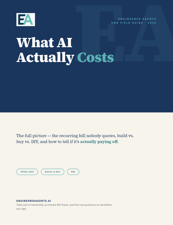 What AI Actually Costs — cover